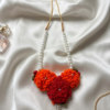 Handmade Crochet Flower Jewelry Set - Image 3
