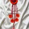 Handmade Crochet Flower Jewelry Set - Image 10